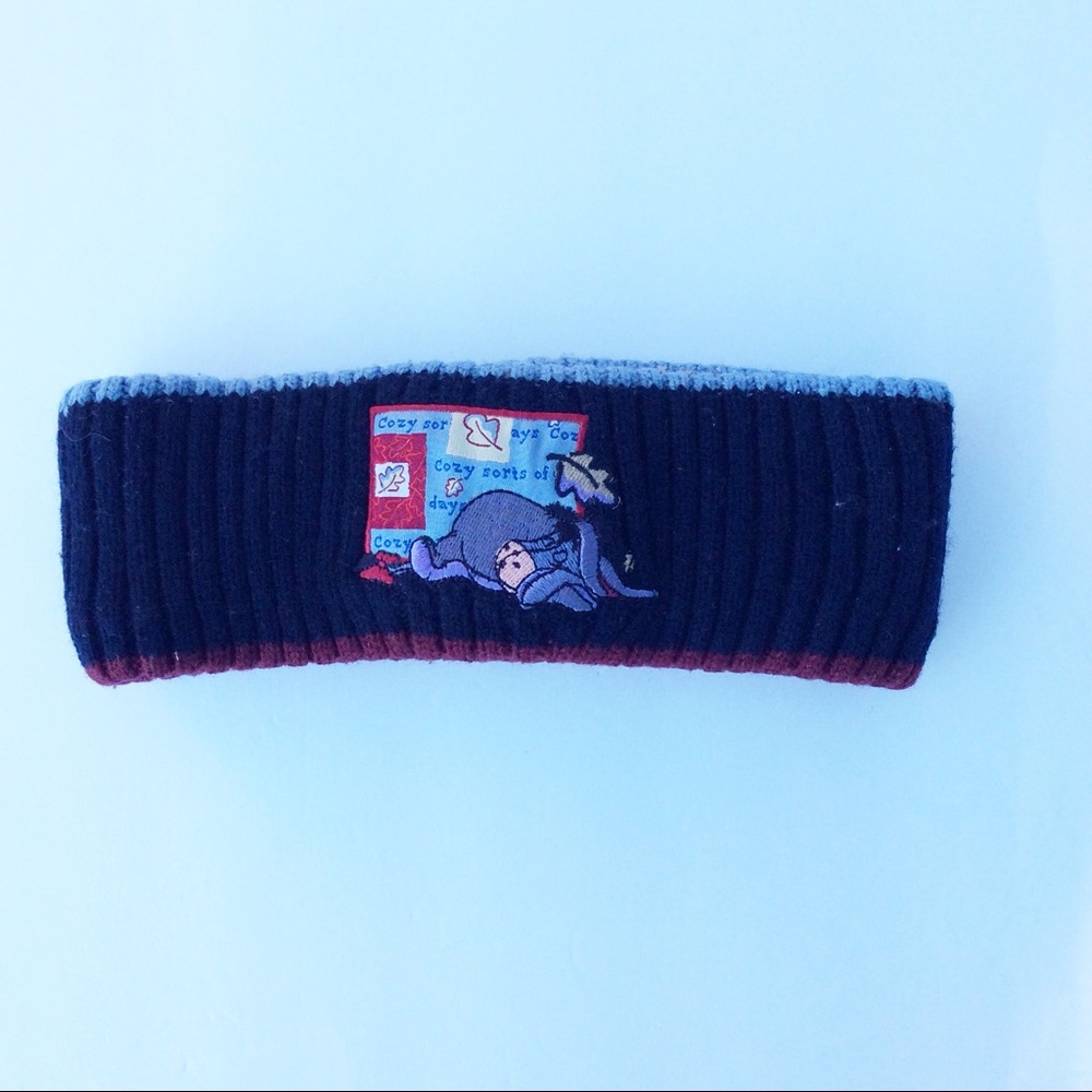 Winnie the Pooh Eyore winter ear warmer headband